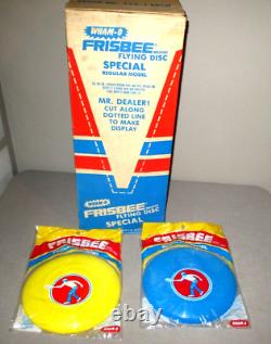 Vintage-wham O Frisbee- 36 Pc- Store Toy Display Box Full- New Old Stock- 1981