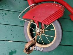 Vntg Rare Original Garton Murray Delivery Cycle Tricycle Trike Wagon Restoration