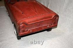 Vtg 1960's Pedal Car Murray or AMF, Pedal Driven Flat Face, Good Mechanics