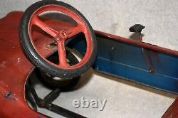 Vtg 1960's Pedal Car Murray or AMF, Pedal Driven Flat Face, Good Mechanics