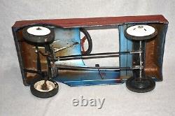 Vtg 1960's Pedal Car Murray or AMF, Pedal Driven Flat Face, Good Mechanics