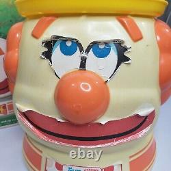 Vtg 1977 Wham-O Fun Fountain Clown Hat Sprinkler Spinning Hat with Box Water Toy