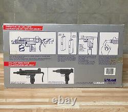 Vtg 1987 LARAMI Motorized UZI Automatic WATER MACHINE GUN 80s Toy NEW IN BOX