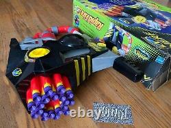 Vtg 2001 Nerf Gun Rapid Fire 20 Hasbro Pump Foam Micro Darts 90s 45610 N-strike