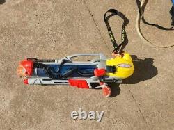 Vtg 90s Super Soaker CPS 3200 CPS 4100 With Backpacks WORKING WITH DEFECTS