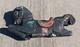 Vtg GAME TIME SADDLE MATES RIDE ON PLAYGROUND TOY CAST ALUMINUM CAROUSEL HORSE