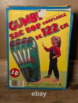 Vtg Gumby inflatable 48 Inflatable Bop Bag 1985 Toho