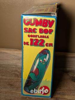Vtg Gumby inflatable 48 Inflatable Bop Bag 1985 Toho