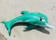 Vtg Inflatable Dolphin Plastic Smiley 1964 Minute Made Co Talks USA READ Pool