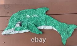 Vtg Inflatable Dolphin Plastic Smiley 1964 Minute Made Co Talks USA READ Pool