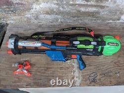 Vtg Larami Super Soaker Super Charger Monster X Gun 1999 With Strap