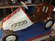 Vtg MURRAY Fire Ball RACER toy PEDAL CAR #8 ALL ORIGINAL Chain Drive NICE