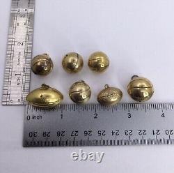Vtg Sports Charms Gold Filled Football Basketball -&bowling 7 Pc (i1280)