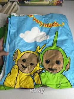 Vtg Teletubbies Ragdoll Playhouse Indoor Play Tent Easy To Assemble Po Lala RARE