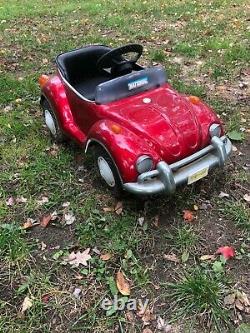 Vw Bug (volkswagen) Vintage Battery Op Pedal Car, Nice, Untested, L@@k, Read