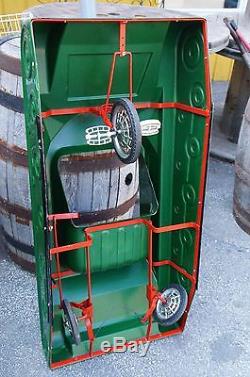 WOW ULTRA RARE VINTAGE PEDAL CAR TANK WITH HARDY PLATIC AND METAL FRAME