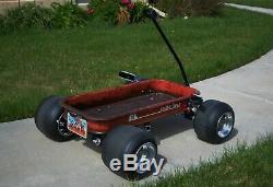 Wagon, radio flyer, custom, FORMULA C Impala GT Vintage Indy Coaster Wagon