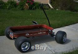 Wagon, radio flyer, custom, FORMULA C Impala GT Vintage Indy Coaster Wagon