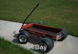 Wagon, radio flyer, custom, FORMULA C Impala GT Vintage Indy Coaster Wagon