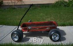 Wagon, radio flyer, custom, FORMULA C Impala GT Vintage Indy Coaster Wagon