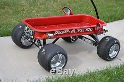 Wagon, radio flyer, custom, vintage, hot rod, Aston-Hoosier Indy Coaster