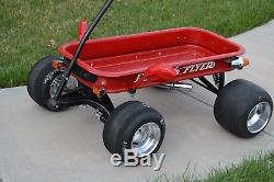 Wagon, radio flyer, custom, vintage, hot rod, Aston-Hoosier Indy Coaster