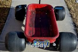 Wagon, radio flyer, custom, vintage, hot rod, FORMULA C SHANGHI GT Indy Coaster