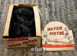 Water Squirt Toys in Store Display Box Squirting Unused Vintage 36 Mini Pretend