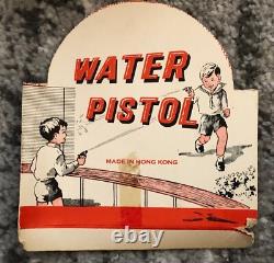 Water Squirt Toys in Store Display Box Squirting Unused Vintage 36 Mini Pretend