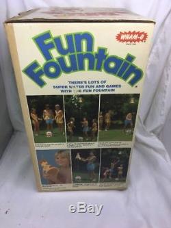 Wham-O Fun Fountain 1978 Vintage Clown Water Sprinkler Kids Own Water Park