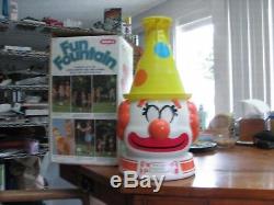 Wham-O Fun Fountain 1979 vintage water sprinkler toy game Clown + Box