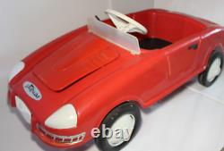 Working Rare Old Vintage 1970s Jaguar Pedal Car By Pines Made in Italy Pedal Car