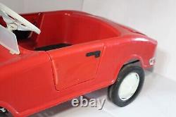 Working Rare Old Vintage 1970s Jaguar Pedal Car By Pines Made in Italy Pedal Car