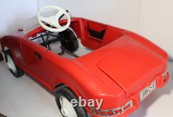 Working Rare Old Vintage 1970s Jaguar Pedal Car By Pines Made in Italy Pedal Car