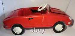 Working Rare Old Vintage 1970s Jaguar Pedal Car By Pines Made in Italy Pedal Car