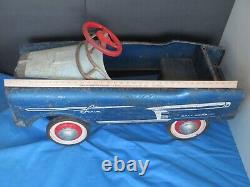 Working Steel Vintage MURRAY Lancer Country Squire Pedal Car Two Tone Mod. M-760