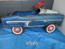 Working Steel Vintage MURRAY Lancer Country Squire Pedal Car Two Tone Mod. M-760