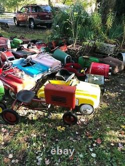 Wow! Just Acquired 30 Piece Vintage Pedal Car Collection, Buy One, Some, Or All