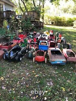 Wow! Just Acquired 30 Piece Vintage Pedal Car Collection, Buy One, Some, Or All