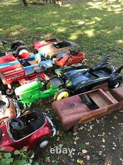 Wow! Just Acquired 30 Piece Vintage Pedal Car Collection, Buy One, Some, Or All